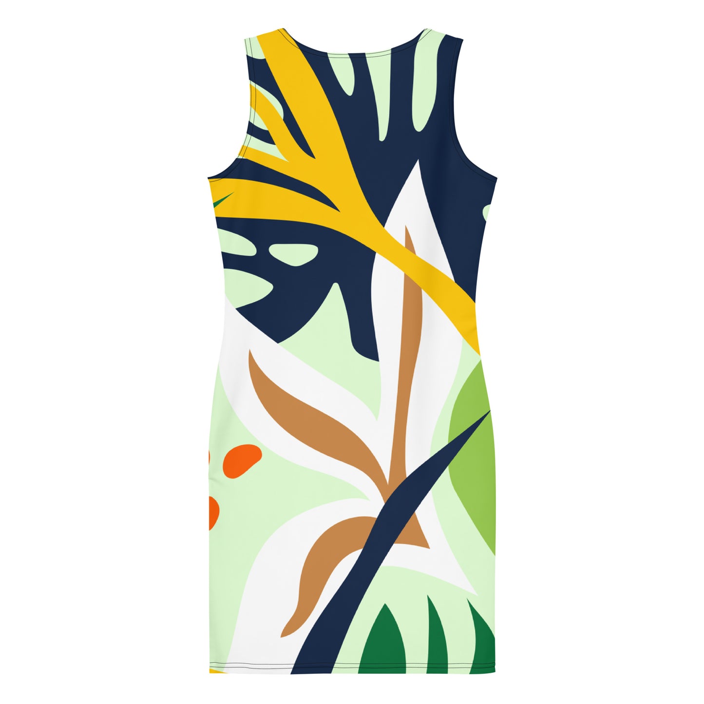 Amazon Rainforest Bodycon dress (Multicolor)