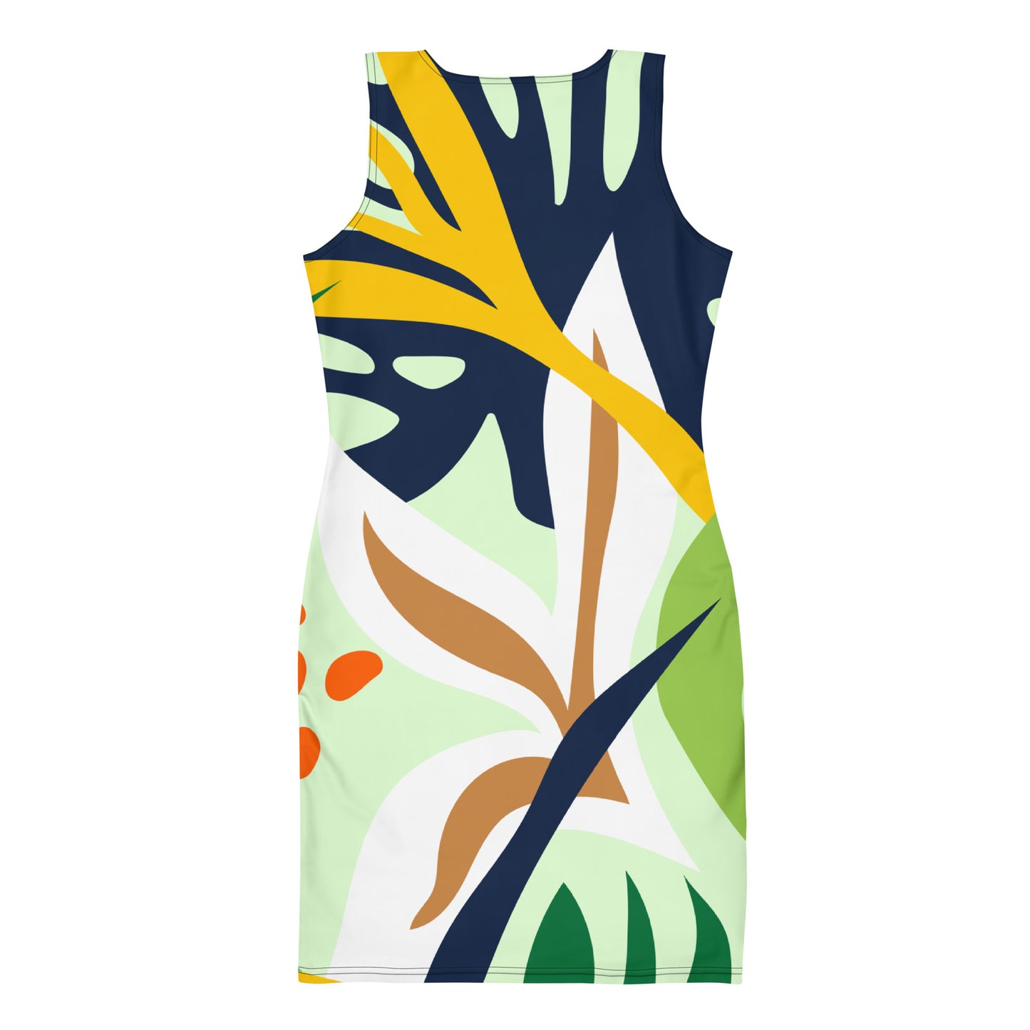 Amazon Rainforest Bodycon dress (Multicolor)