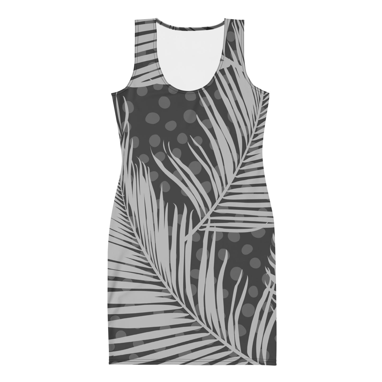 Amazon Rainforest Bodycon dress (Grey)