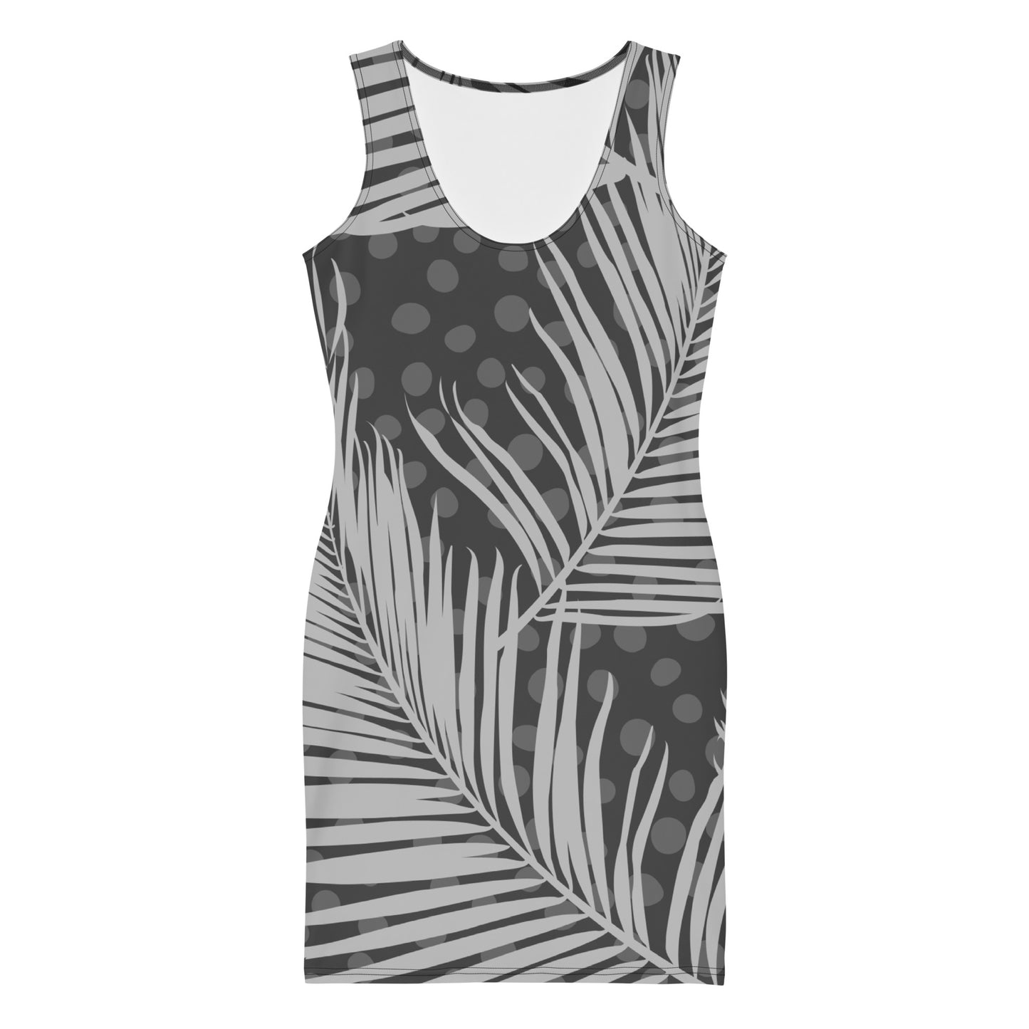 Amazon Rainforest Bodycon dress (Grey)