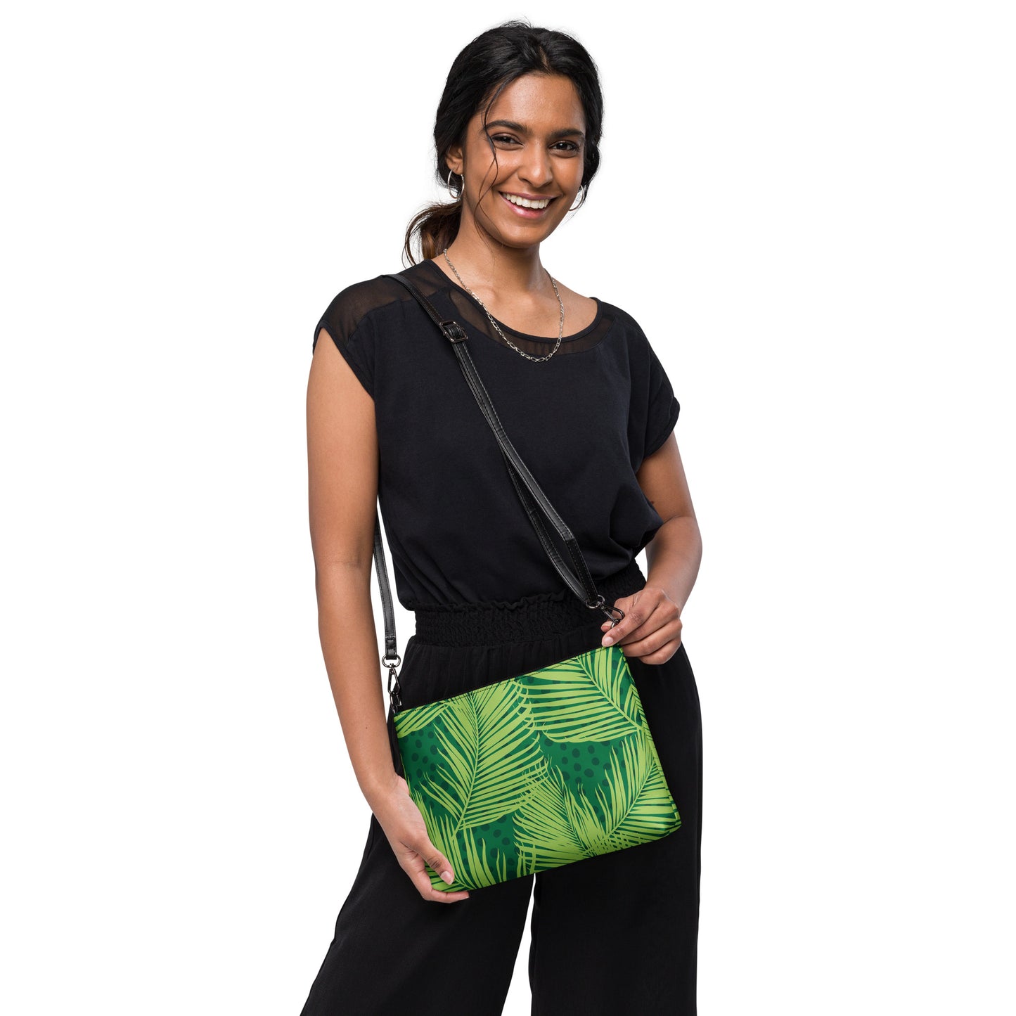 Amazon Rainforest Crossbody Bag (Green)