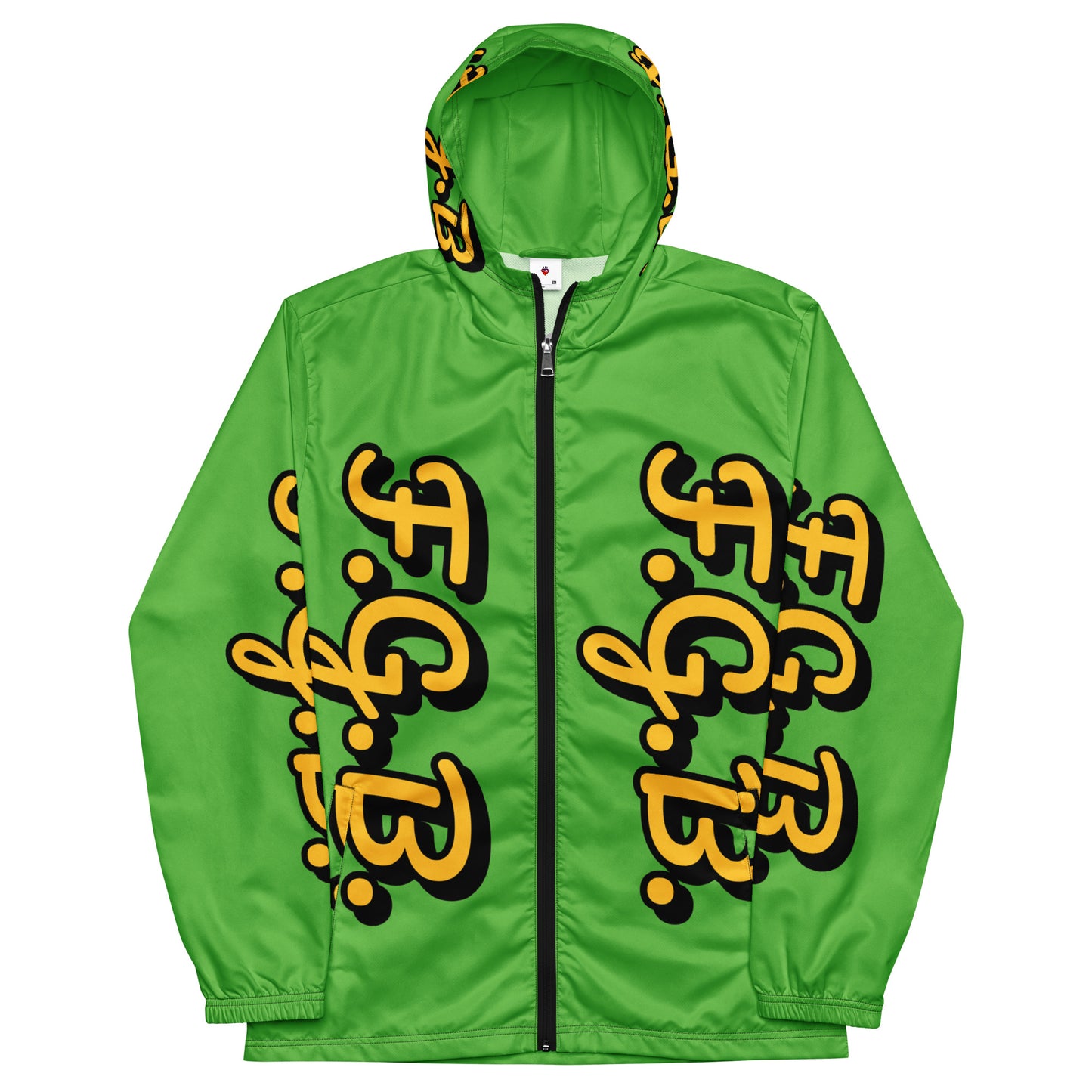 F.G.B. Men’s Windbreaker (Green)