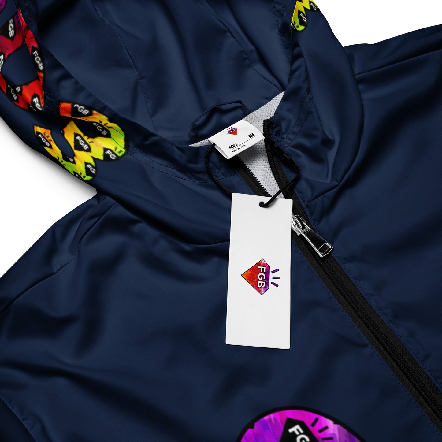 Multicolor 803 Men’s Windbreaker (Navy)