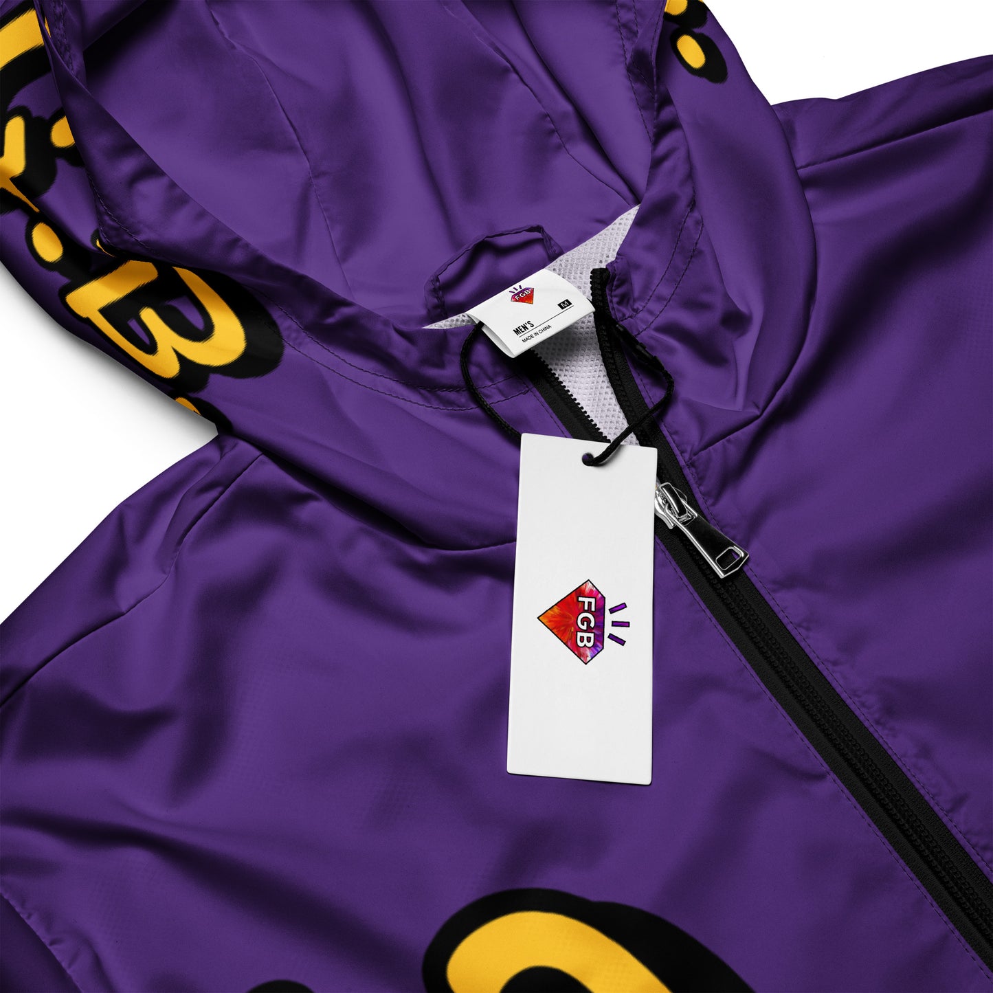 F.G.B. Men’s Windbreaker (Purple)