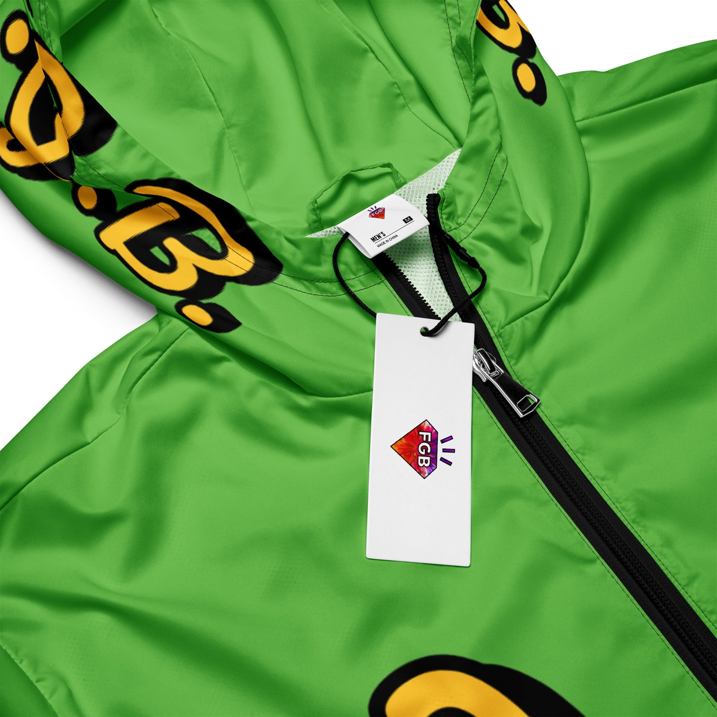 F.G.B. Men’s Windbreaker (Green)