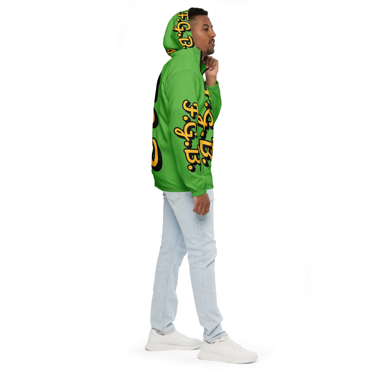 F.G.B. Men’s Windbreaker (Green)