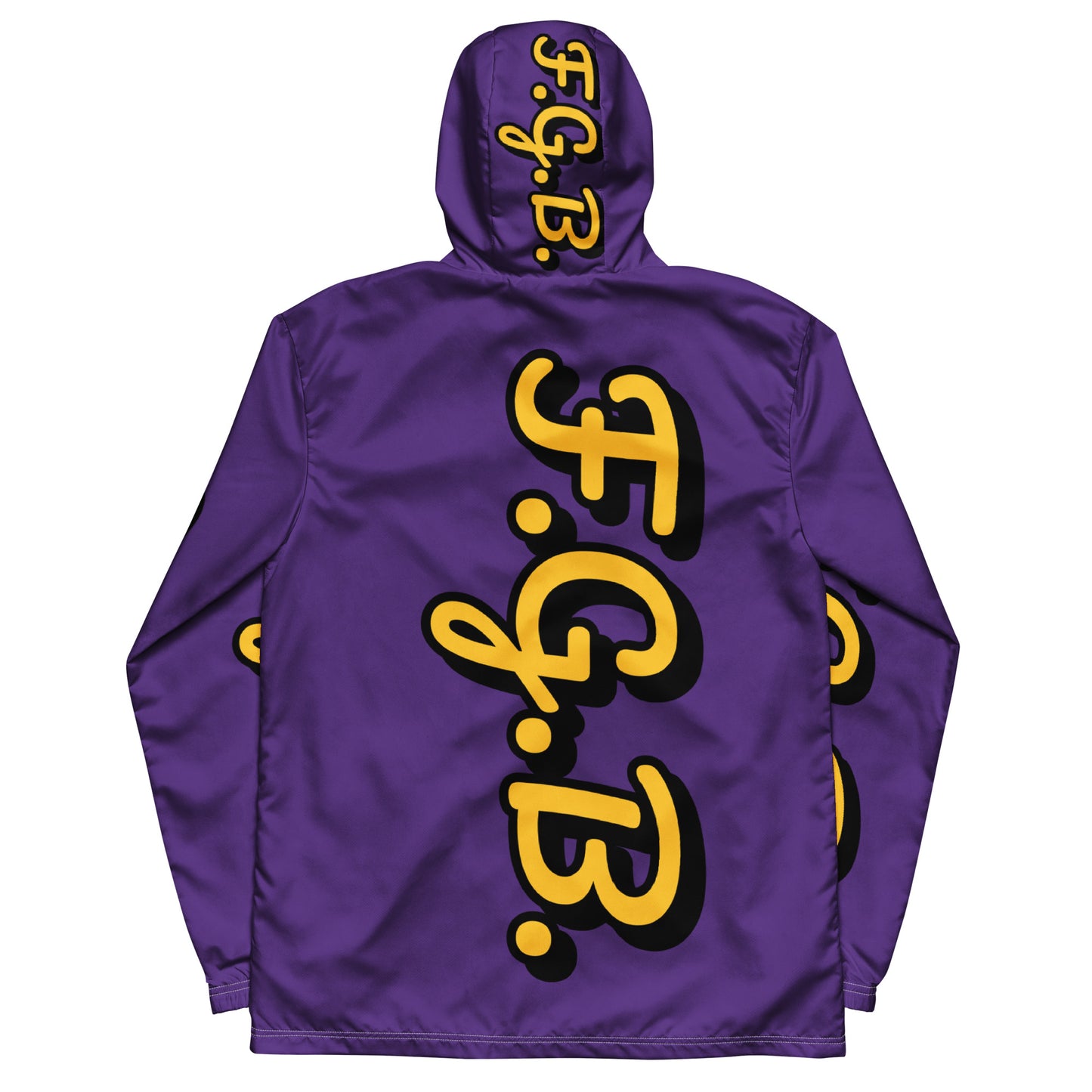 F.G.B. Men’s Windbreaker (Purple)