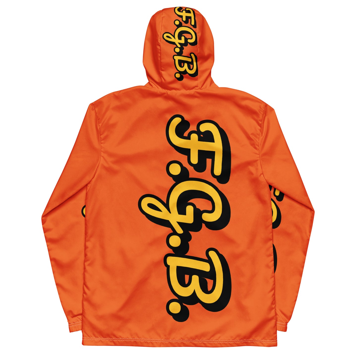 F.G.B. Men’s Windbreaker (Orange)