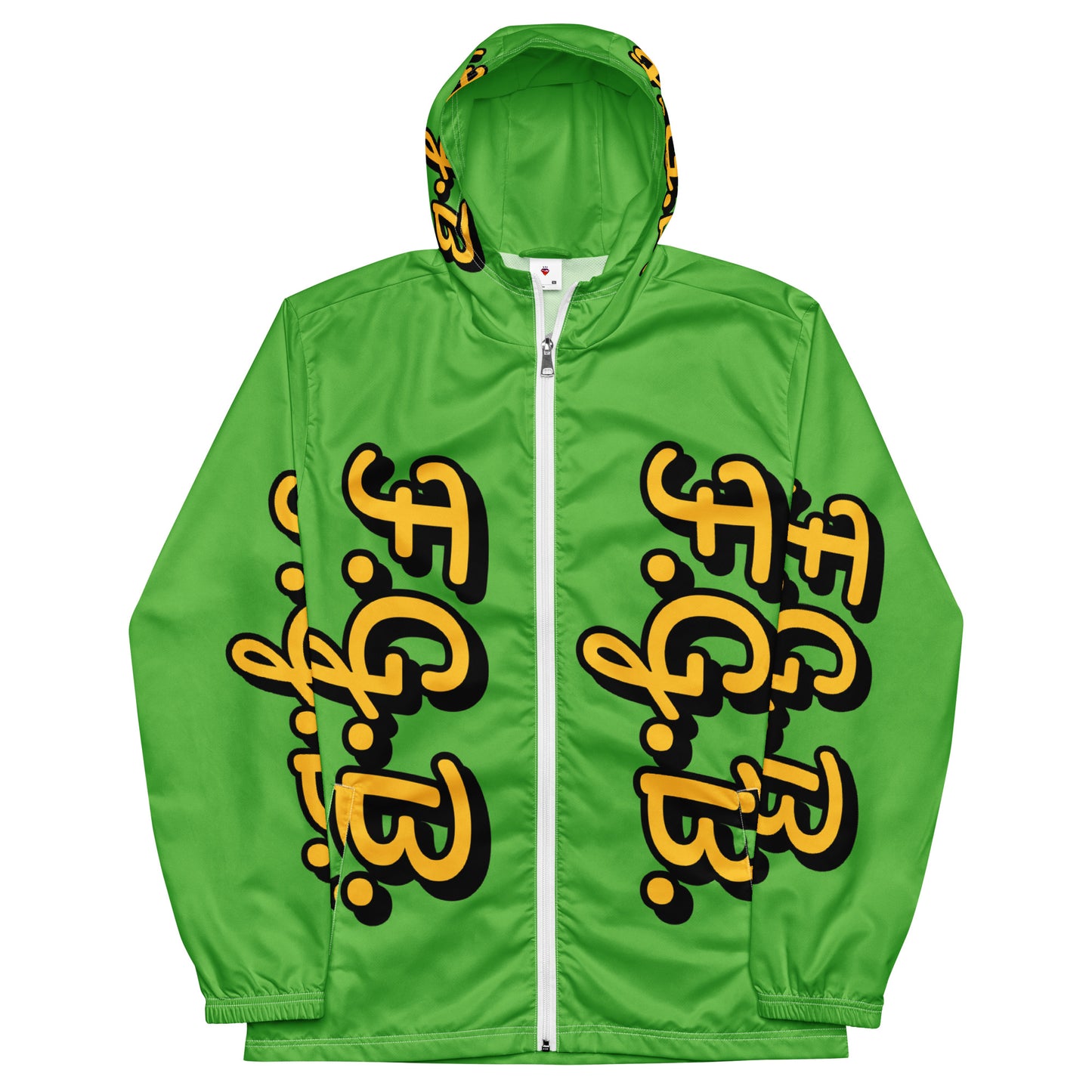 F.G.B. Men’s Windbreaker (Green)