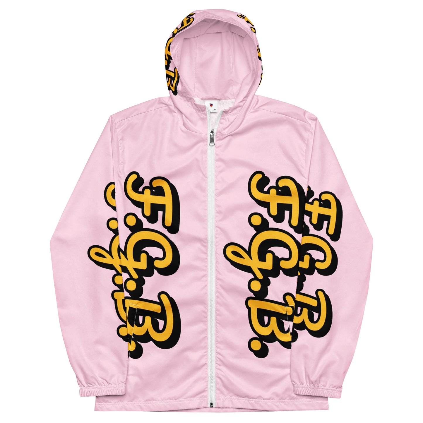 F.G.B. Men’s Windbreaker (Pink)