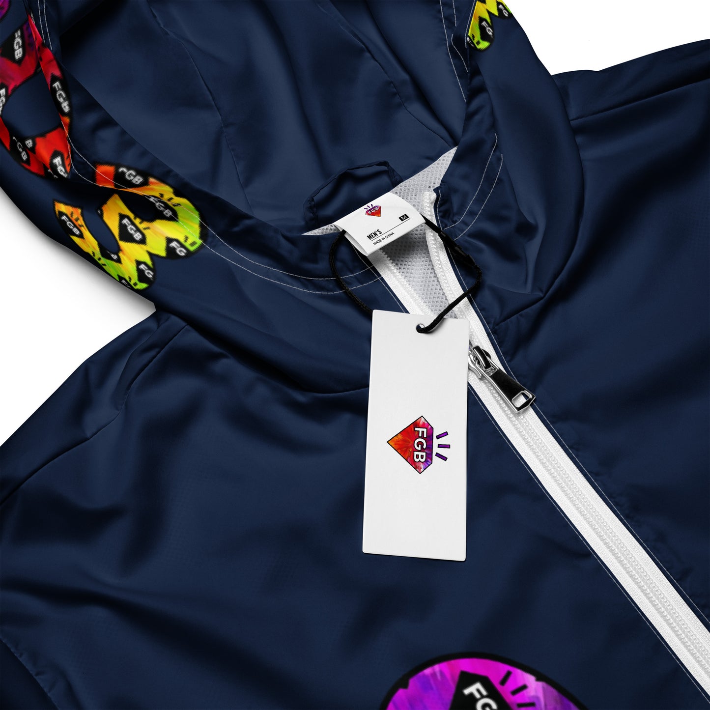 Multicolor 803 Men’s Windbreaker (Navy)