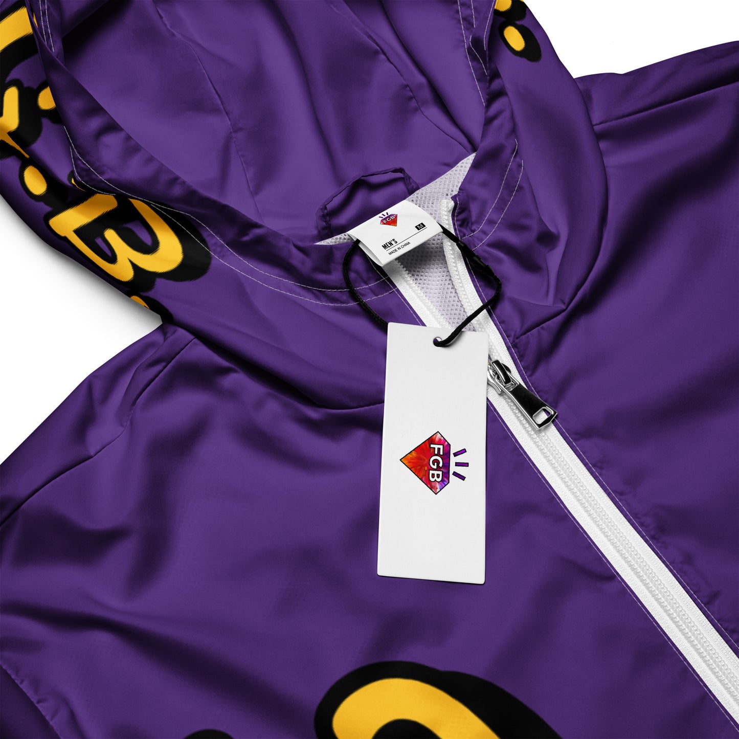 F.G.B. Men’s Windbreaker (Purple)