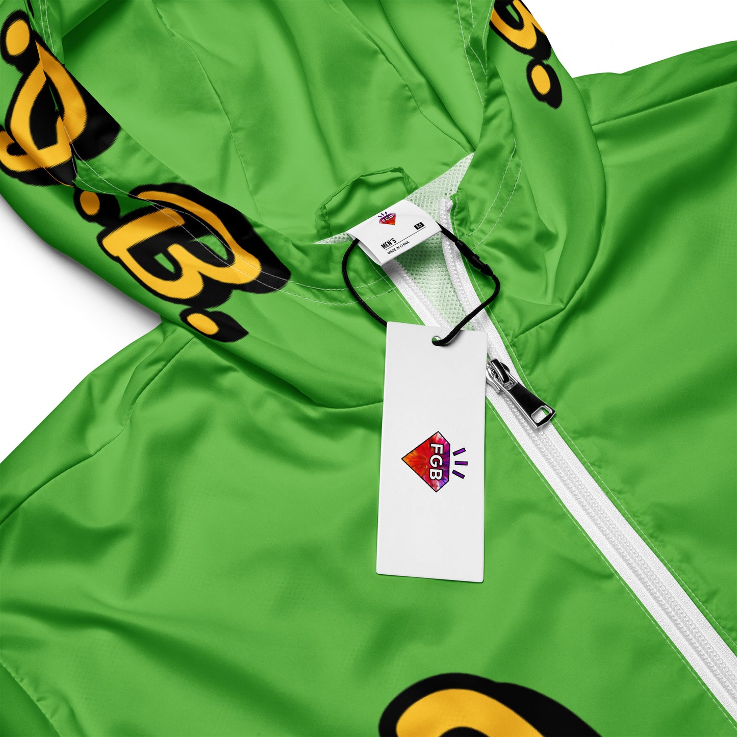 F.G.B. Men’s Windbreaker (Green)