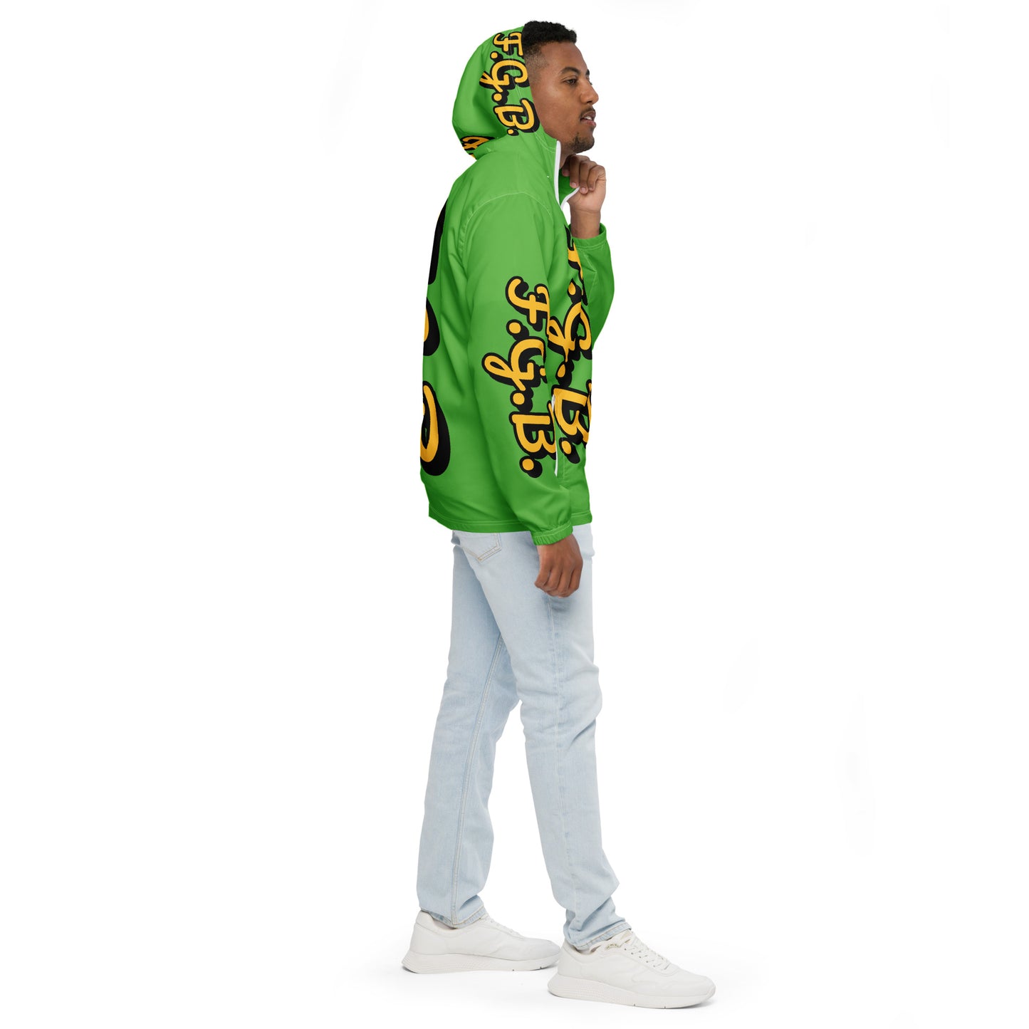 F.G.B. Men’s Windbreaker (Green)