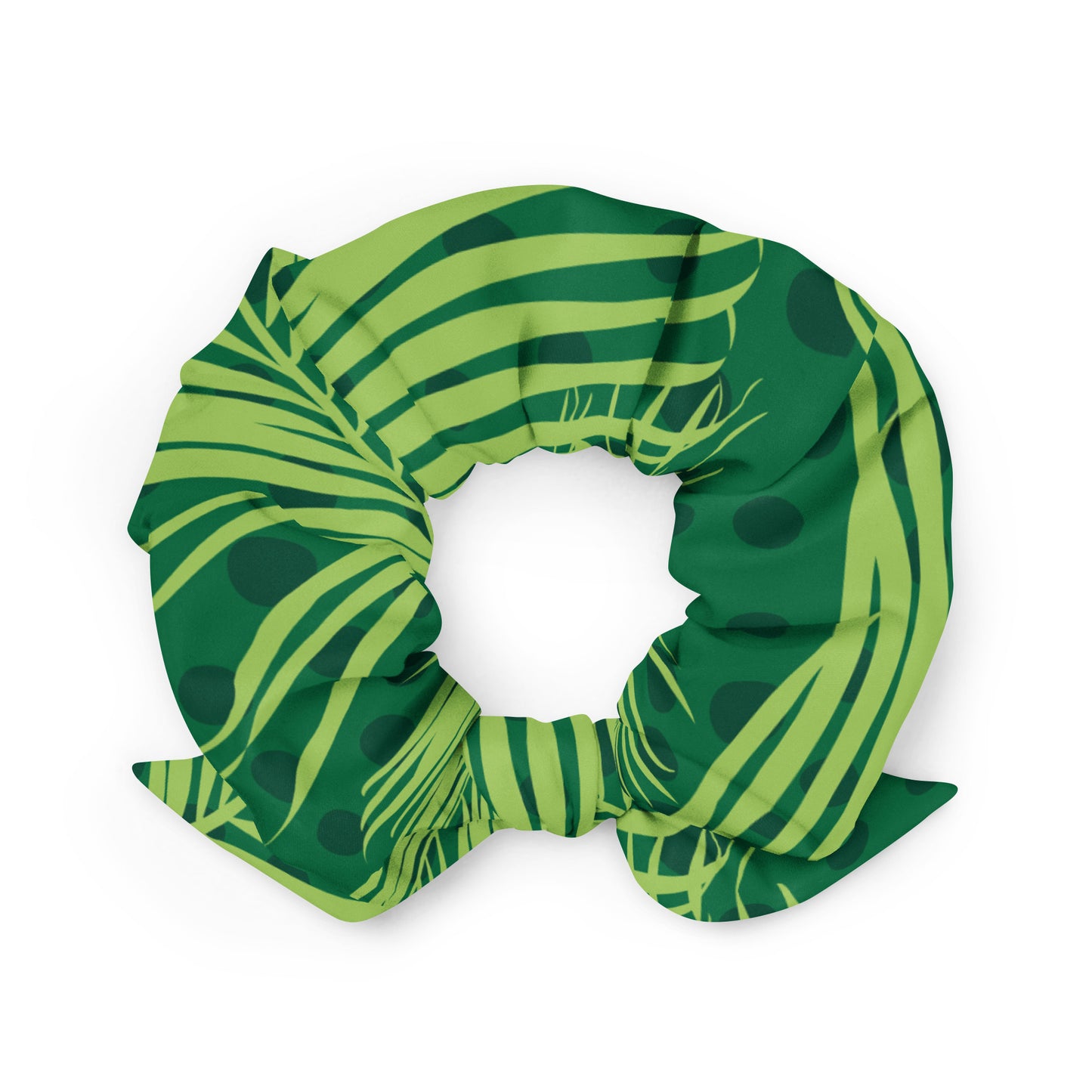 Amazon Rainforest Recycled Scrunchie