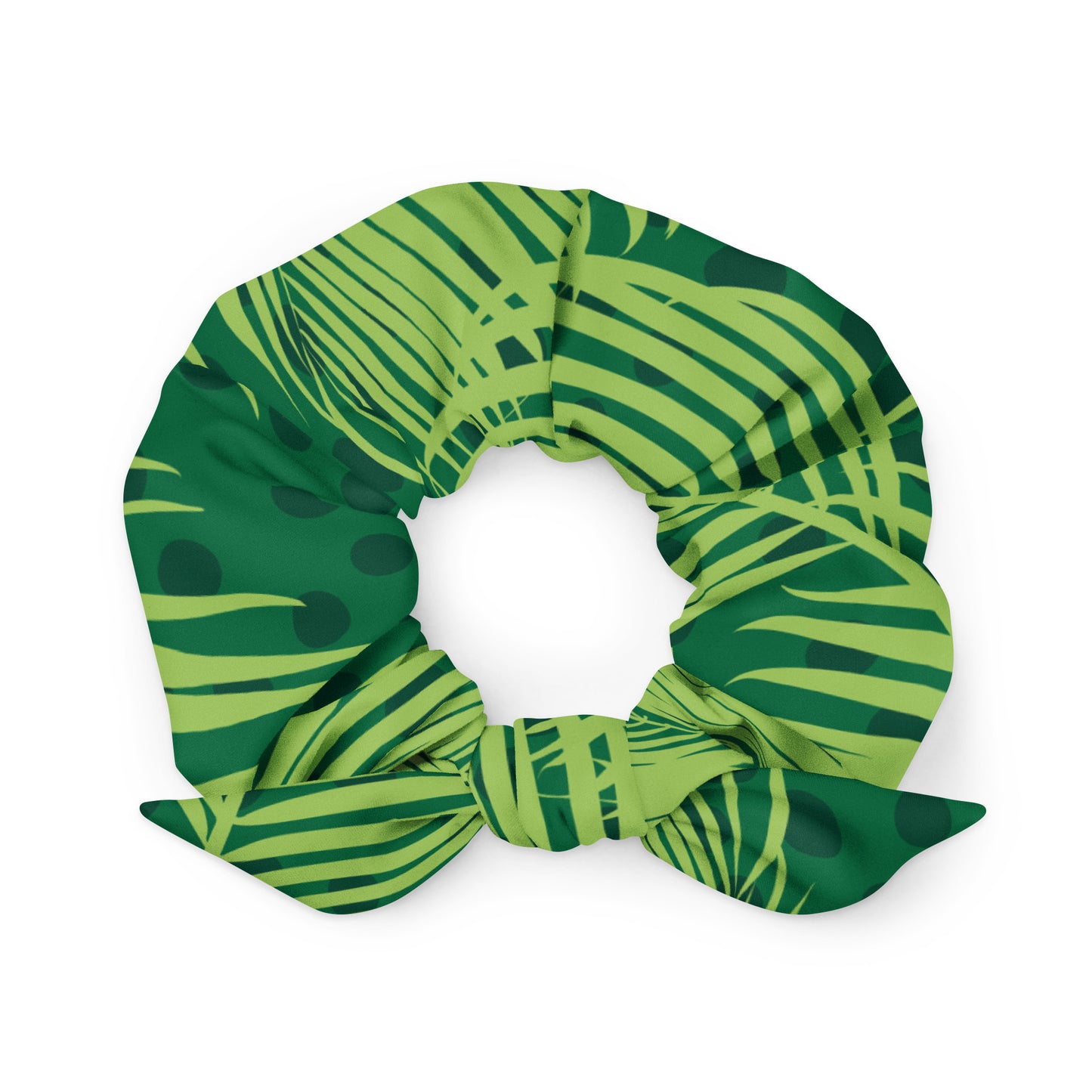 Amazon Rainforest Recycled Scrunchie