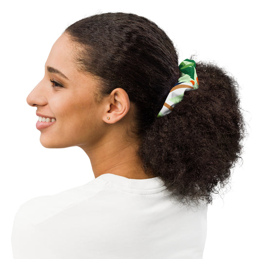 Amazon Rainforest Recycled Scrunchie (Multicolor)