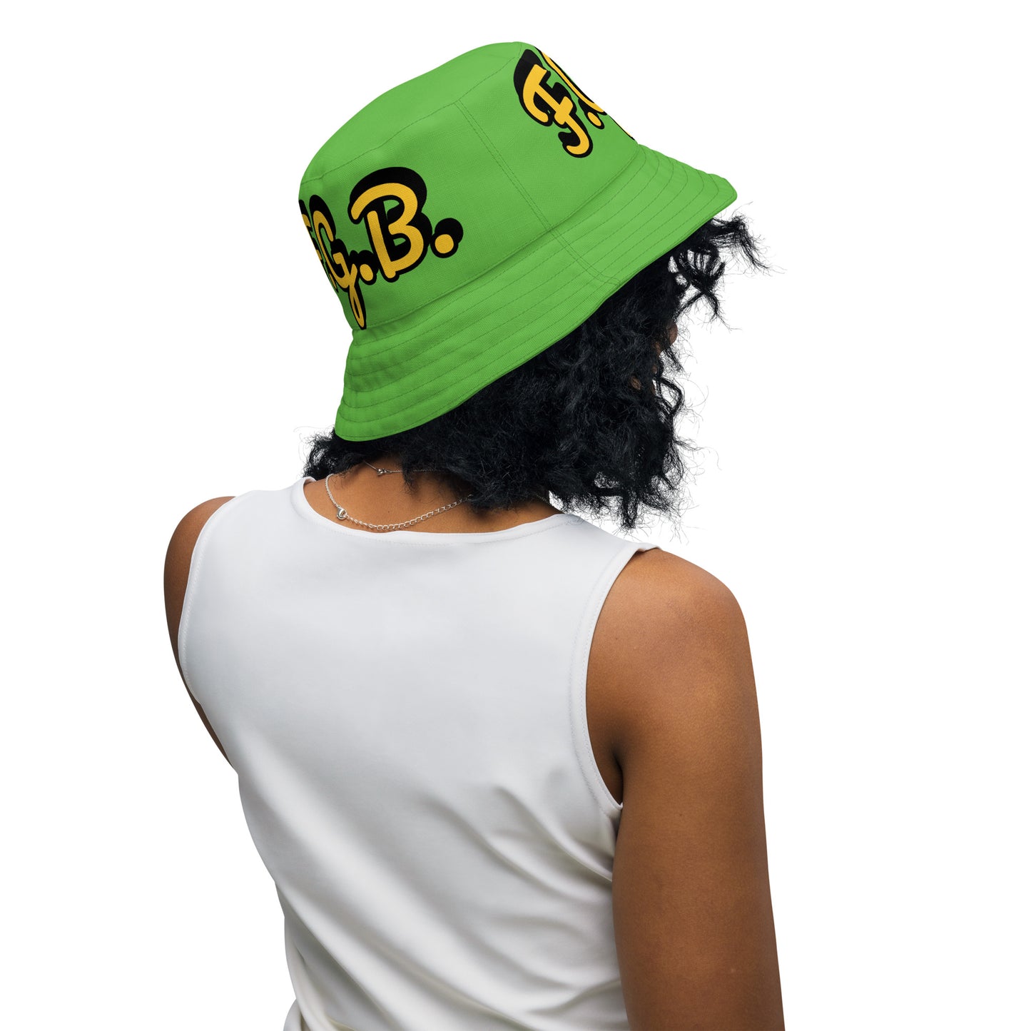 F.G.B. Reversible Bucket Hat (Green)