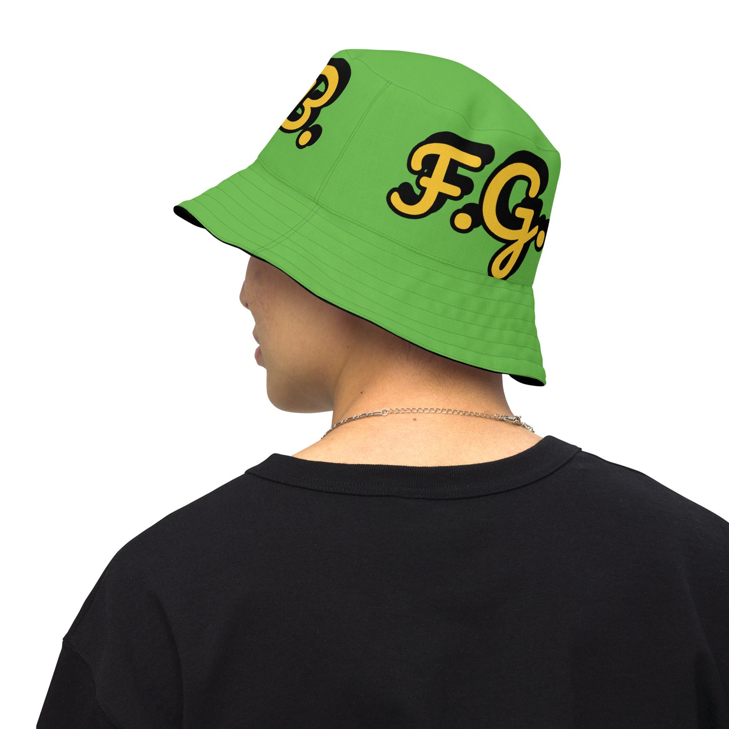 F.G.B. Reversible Bucket Hat (Green)