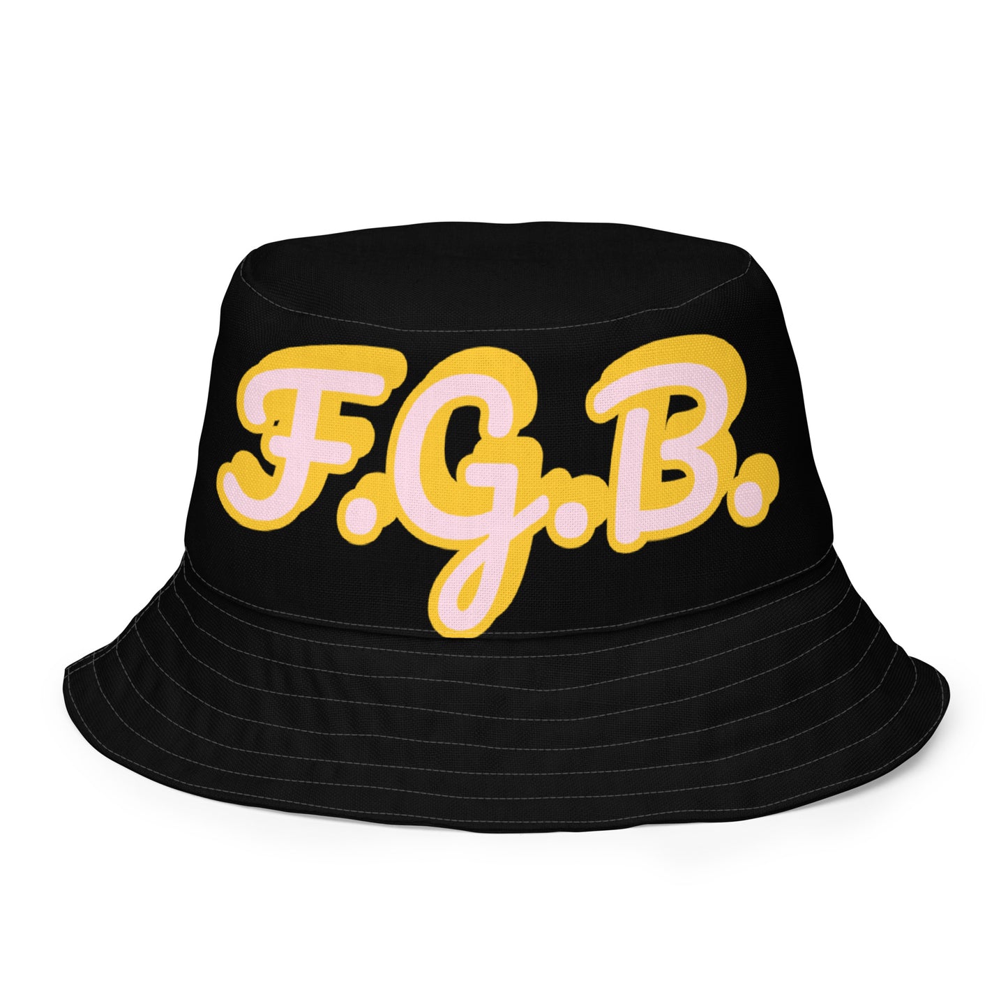 F.G.B. Reversible Bucket Hat (Pink)