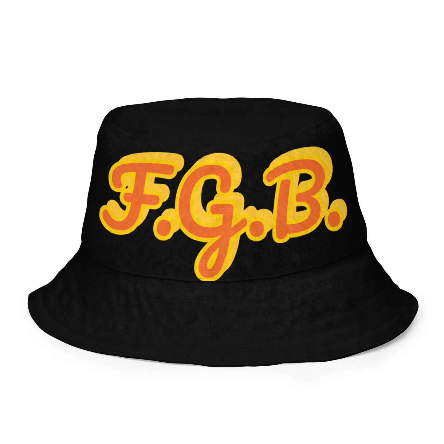 F.G.B. Reversible Bucket Hat (Orange)