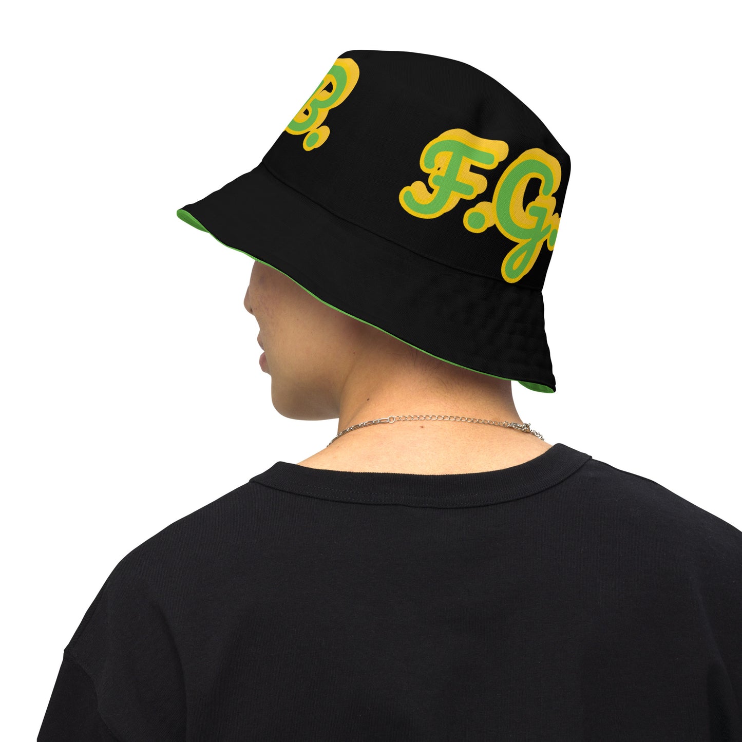 F.G.B. Reversible Bucket Hat (Green)