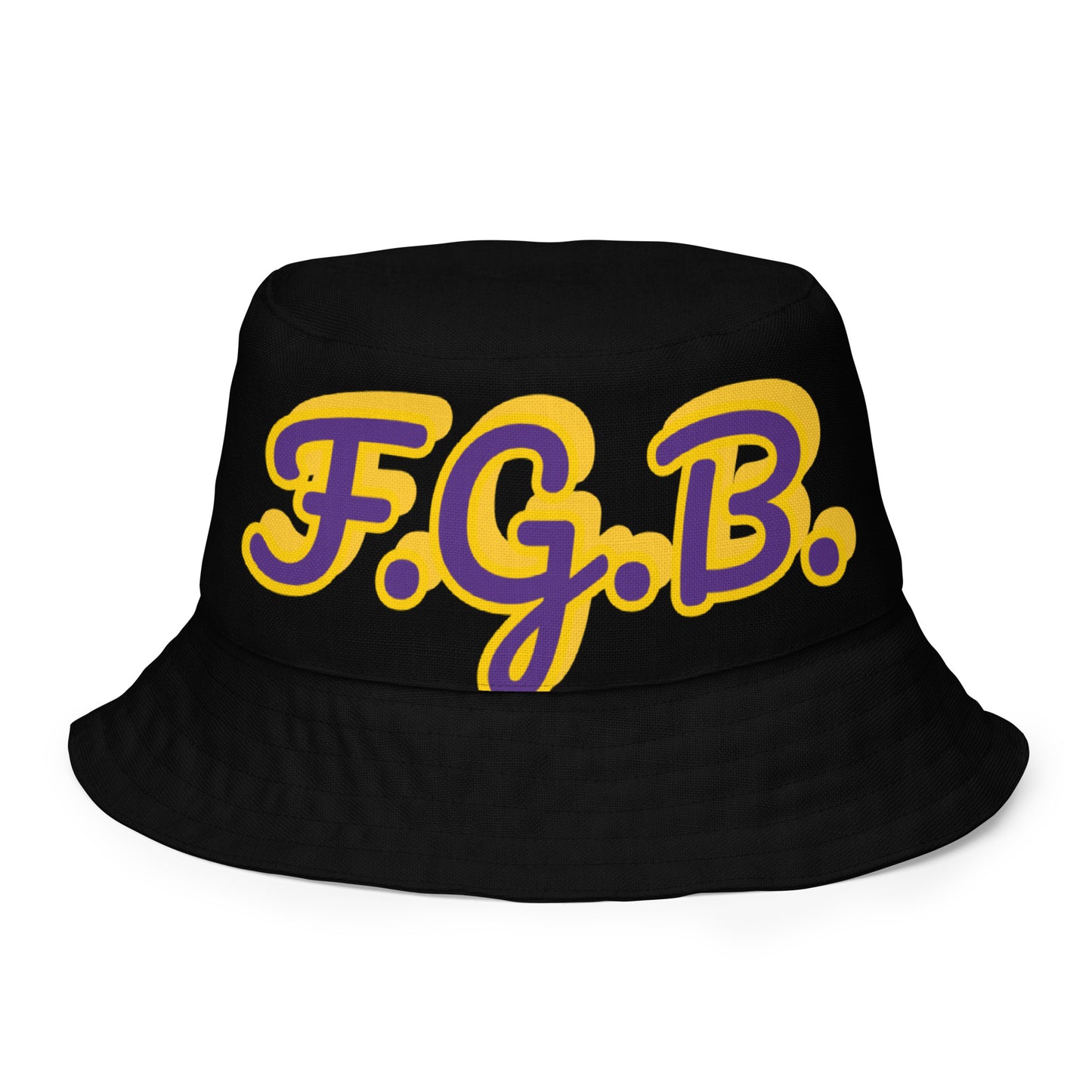 F.G.B. Reversible Bucket Hat (Purple)