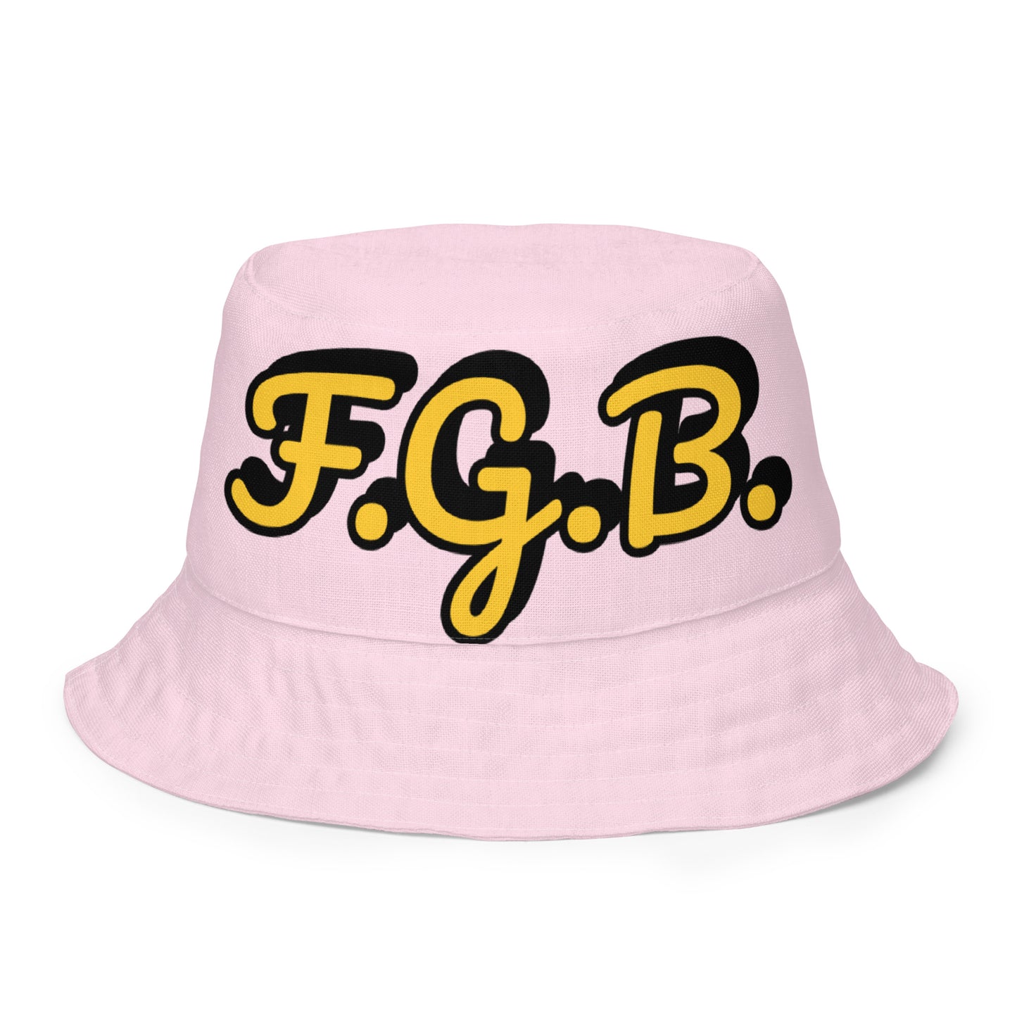 F.G.B. Reversible Bucket Hat (Pink)