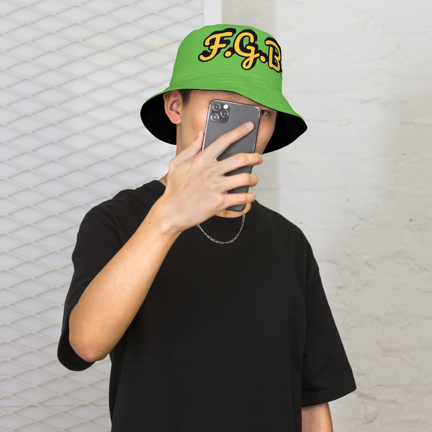 F.G.B. Reversible Bucket Hat (Green)