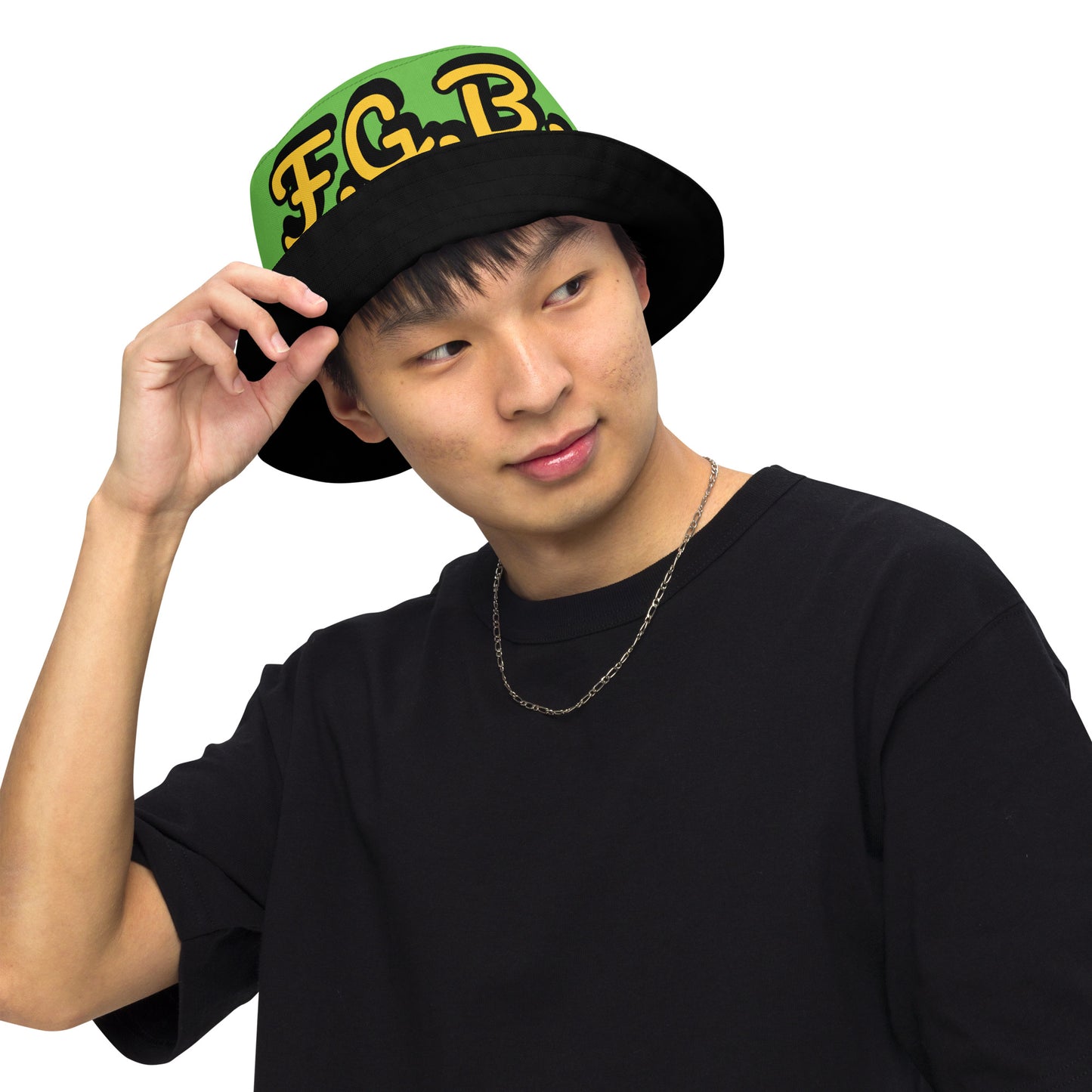 F.G.B. Reversible Bucket Hat (Green)