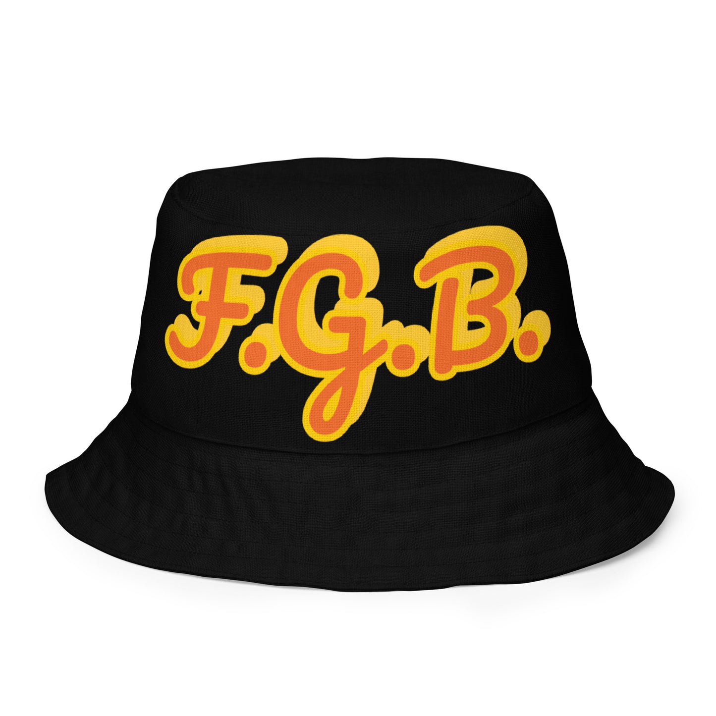 F.G.B. Reversible Bucket Hat (Orange)