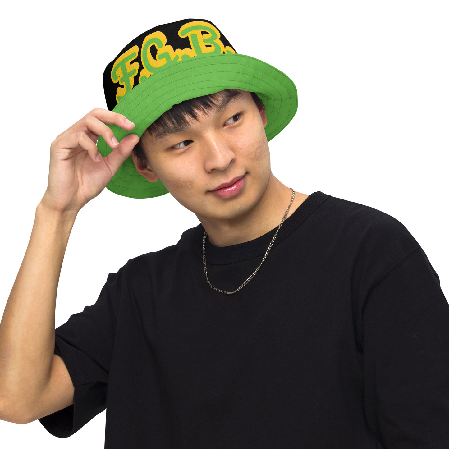 F.G.B. Reversible Bucket Hat (Green)