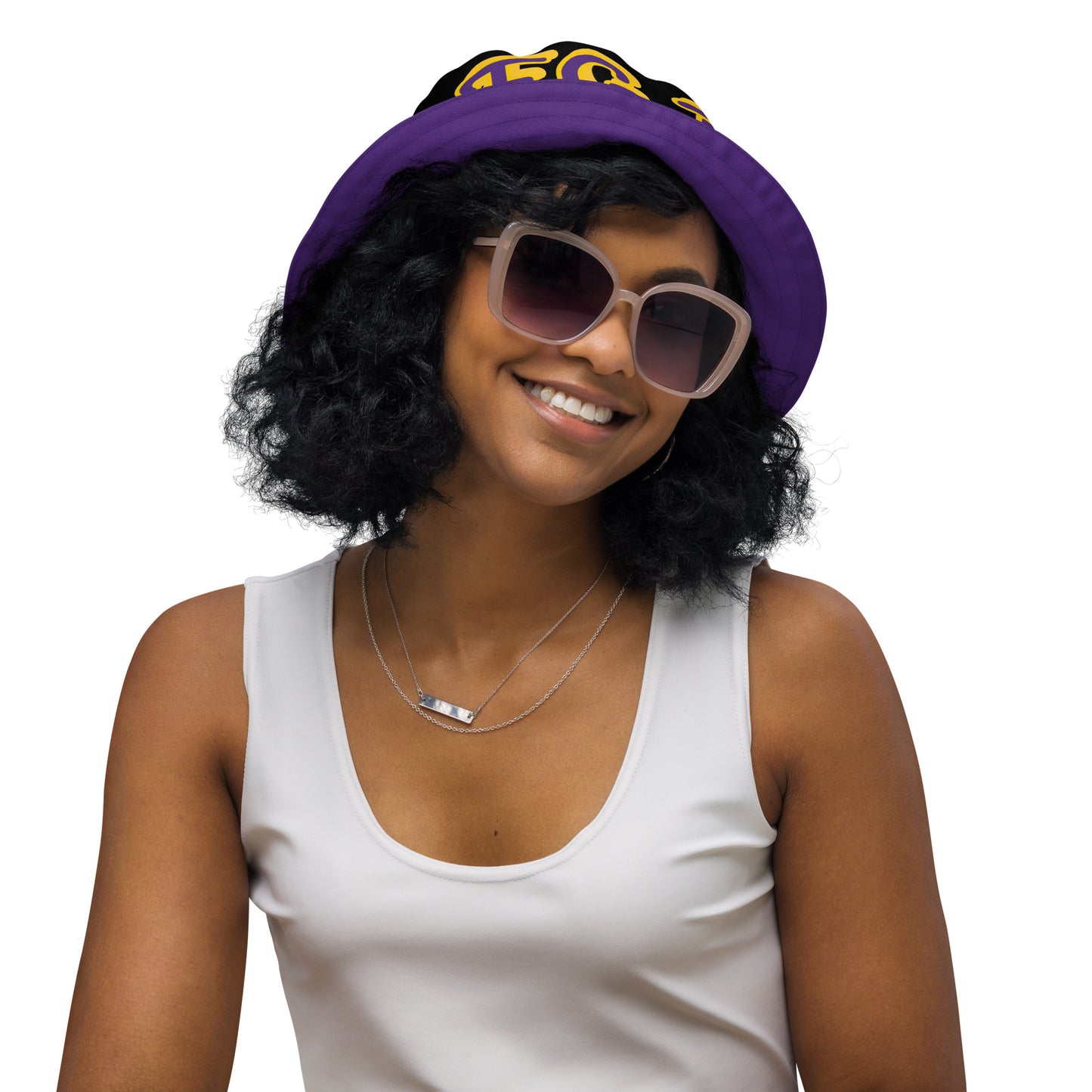 F.G.B. Reversible Bucket Hat (Purple)