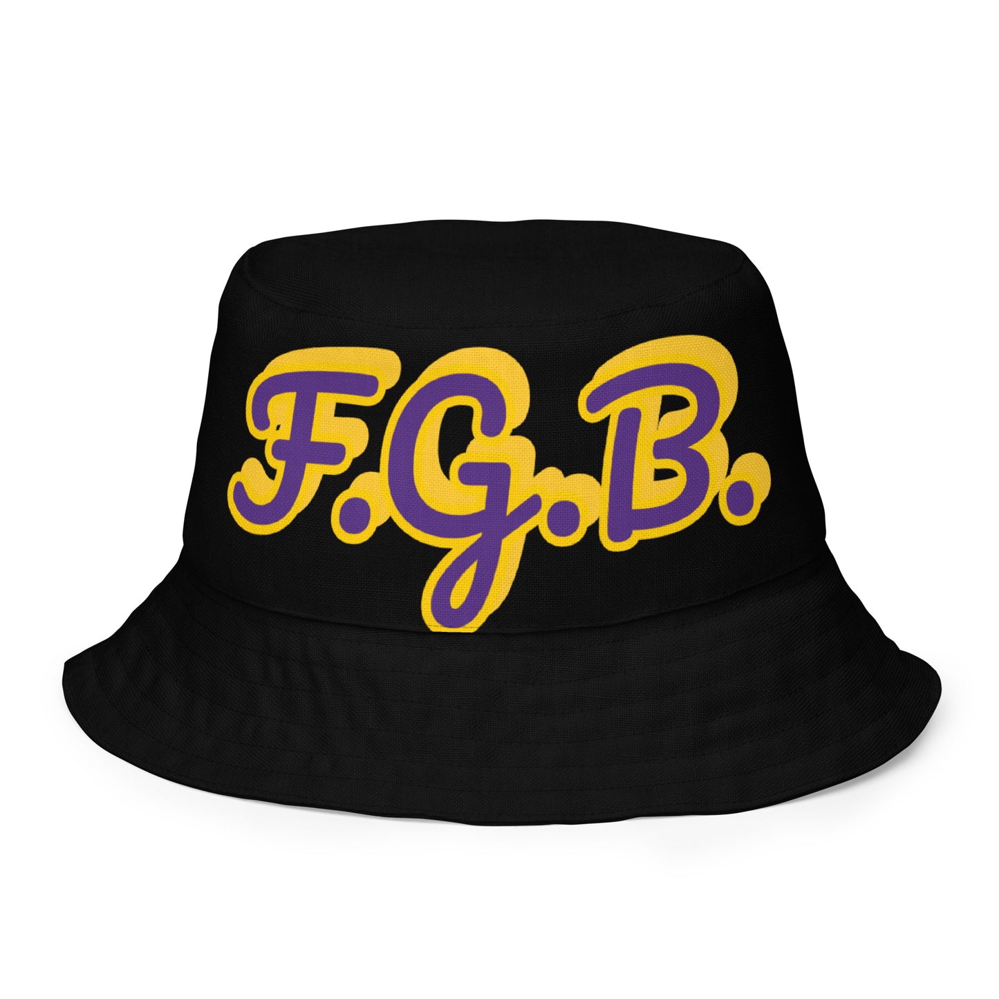 F.G.B. Reversible Bucket Hat (Purple)