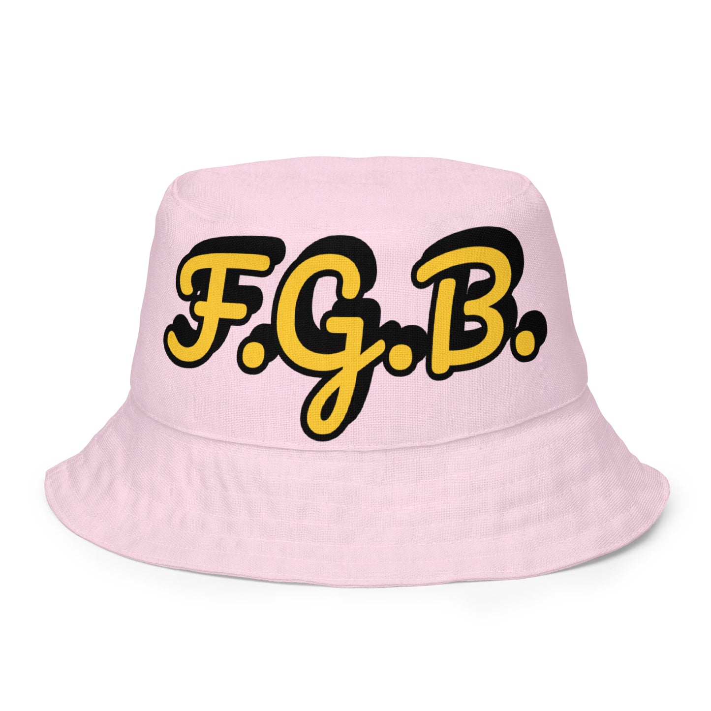 F.G.B. Reversible Bucket Hat (Pink)