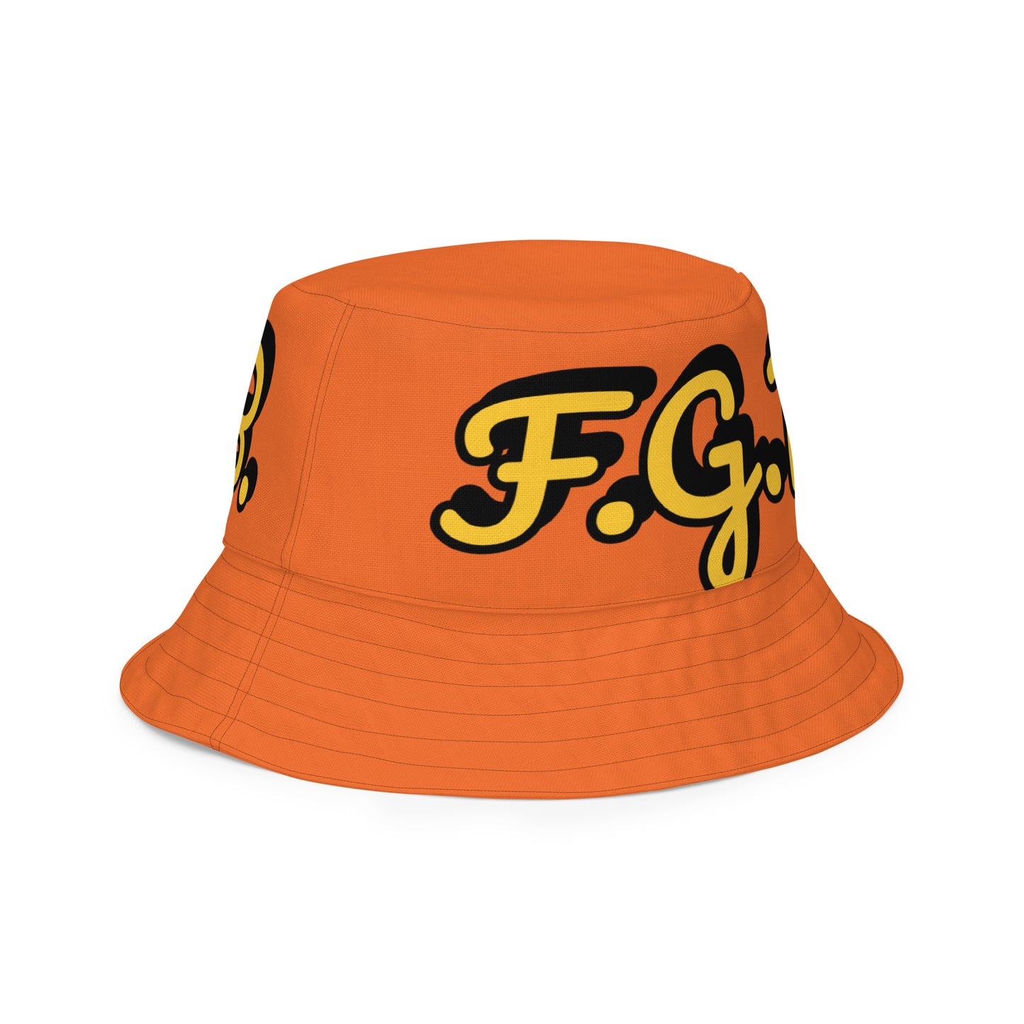 F.G.B. Reversible Bucket Hat (Orange)