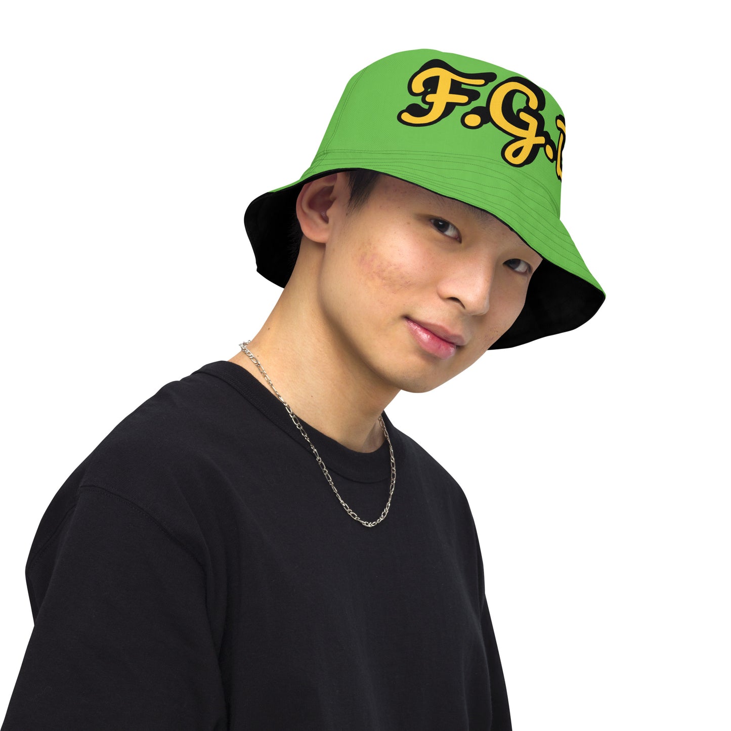 F.G.B. Reversible Bucket Hat (Green)