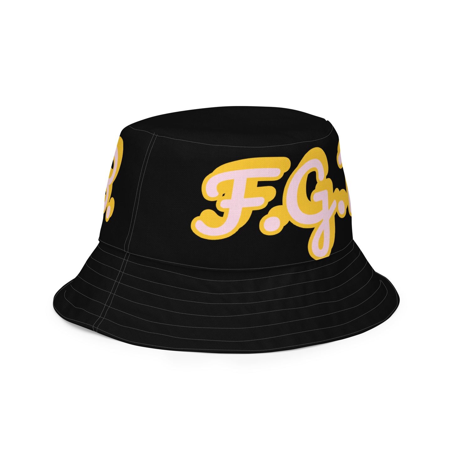 F.G.B. Reversible Bucket Hat (Pink)