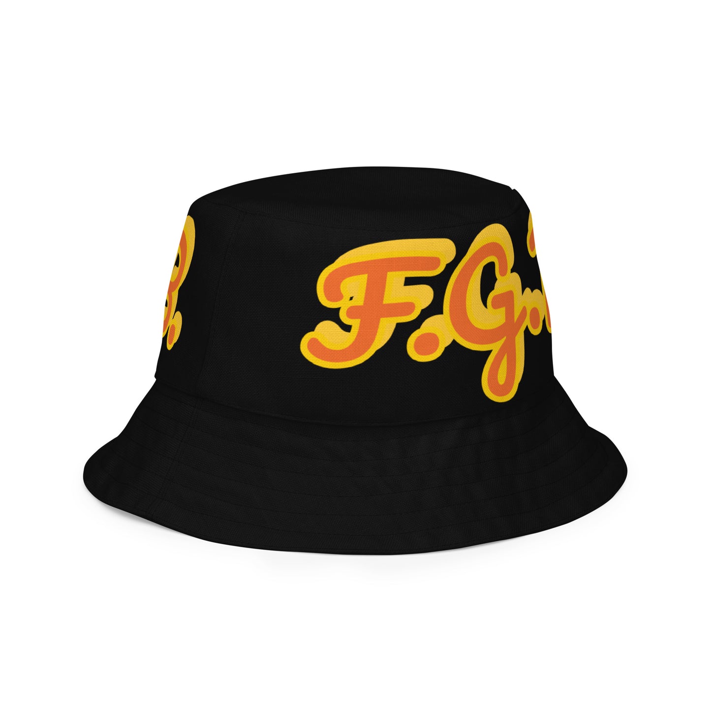 F.G.B. Reversible Bucket Hat (Orange)