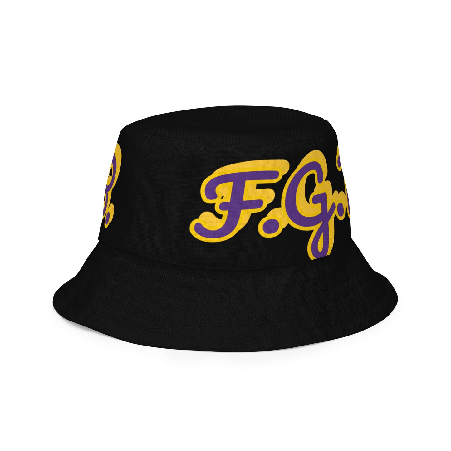 F.G.B. Reversible Bucket Hat (Purple)