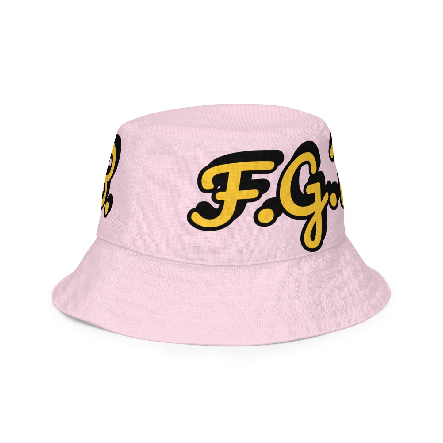 F.G.B. Reversible Bucket Hat (Pink)