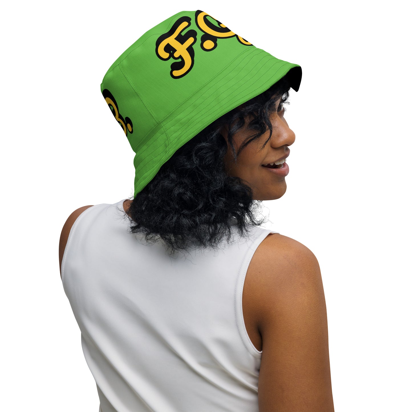 F.G.B. Reversible Bucket Hat (Green)