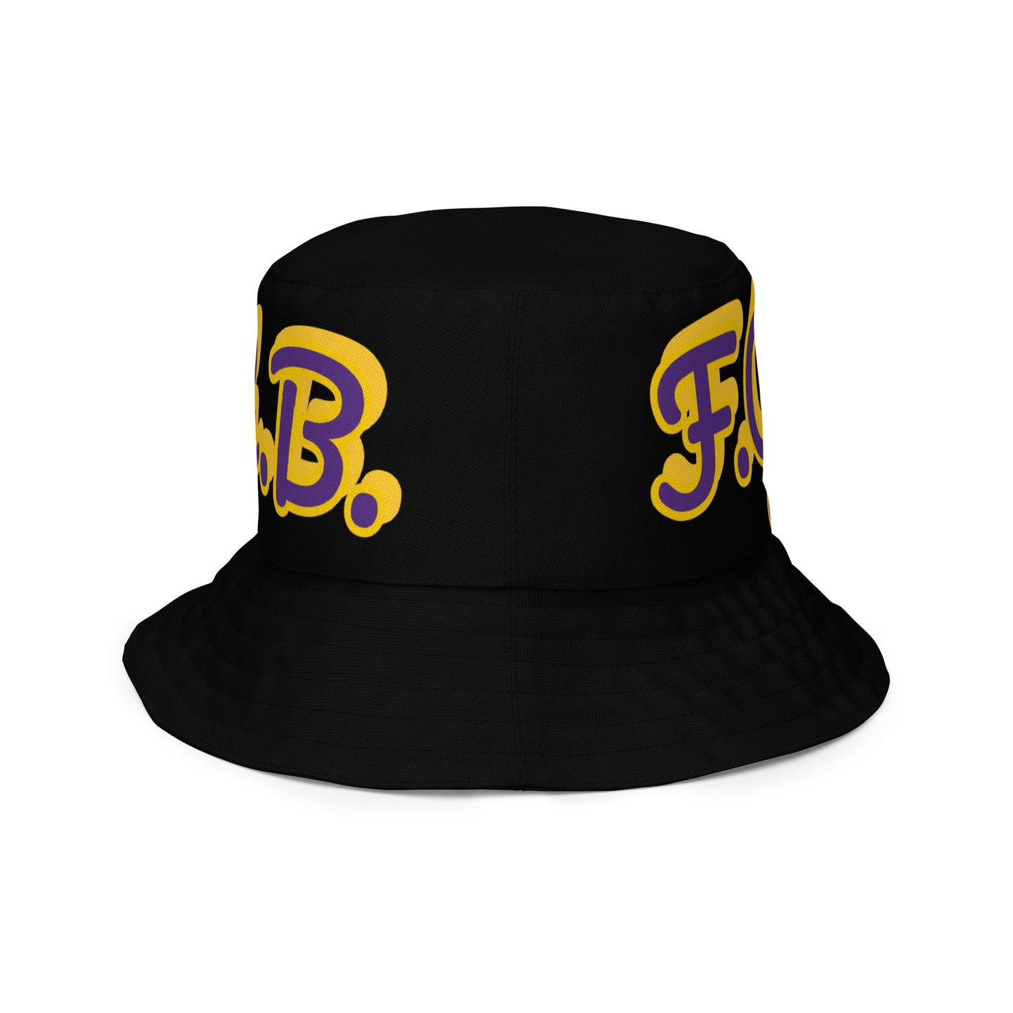 F.G.B. Reversible Bucket Hat (Purple)