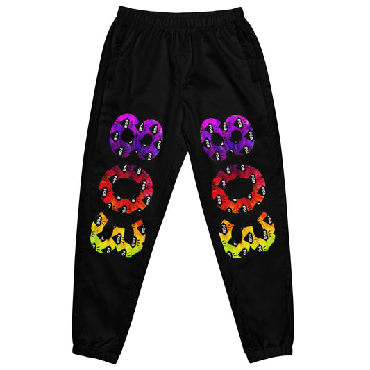 Multicolor 803 Unisex Track Pants (Black)