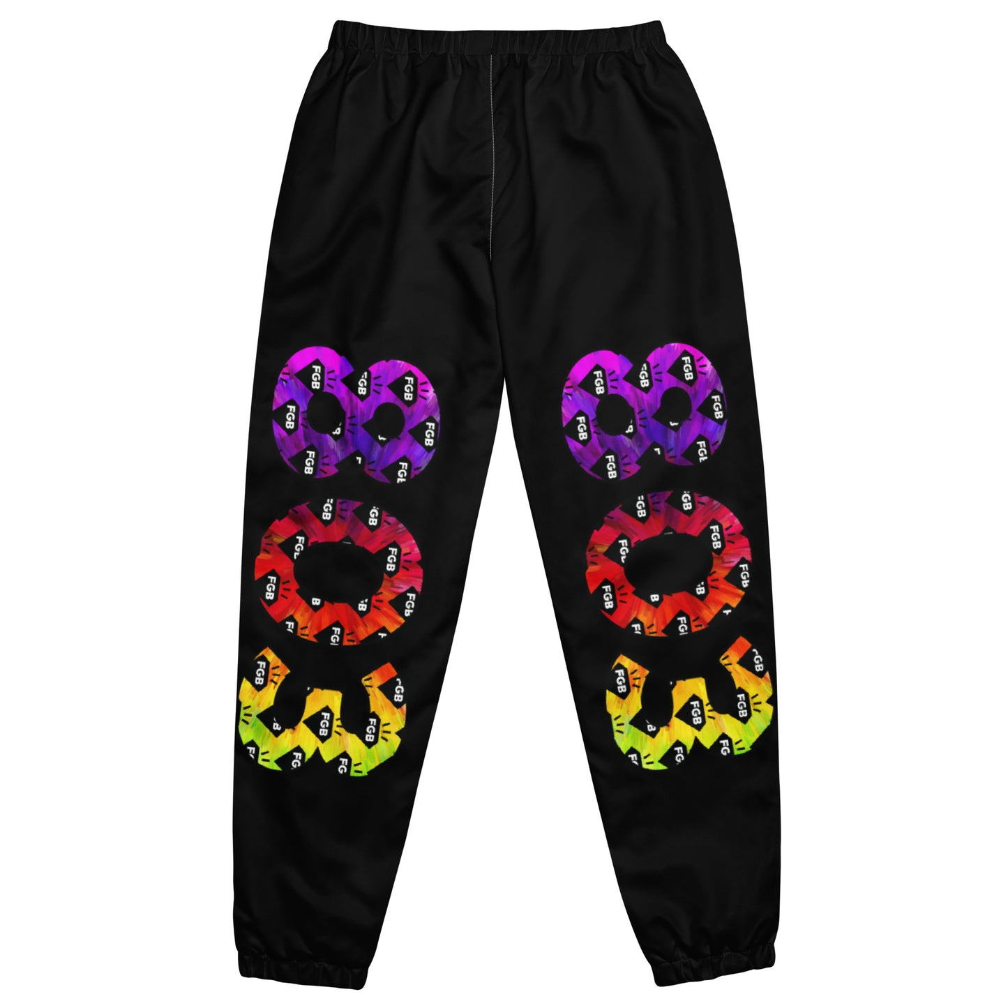 Multicolor 803 Unisex Track Pants (Black)