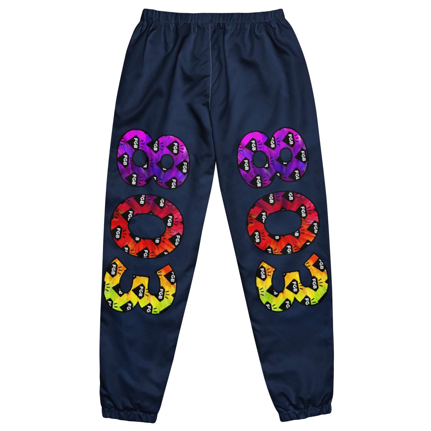 Multicolor 803 Unisex Track Pants (Navy)