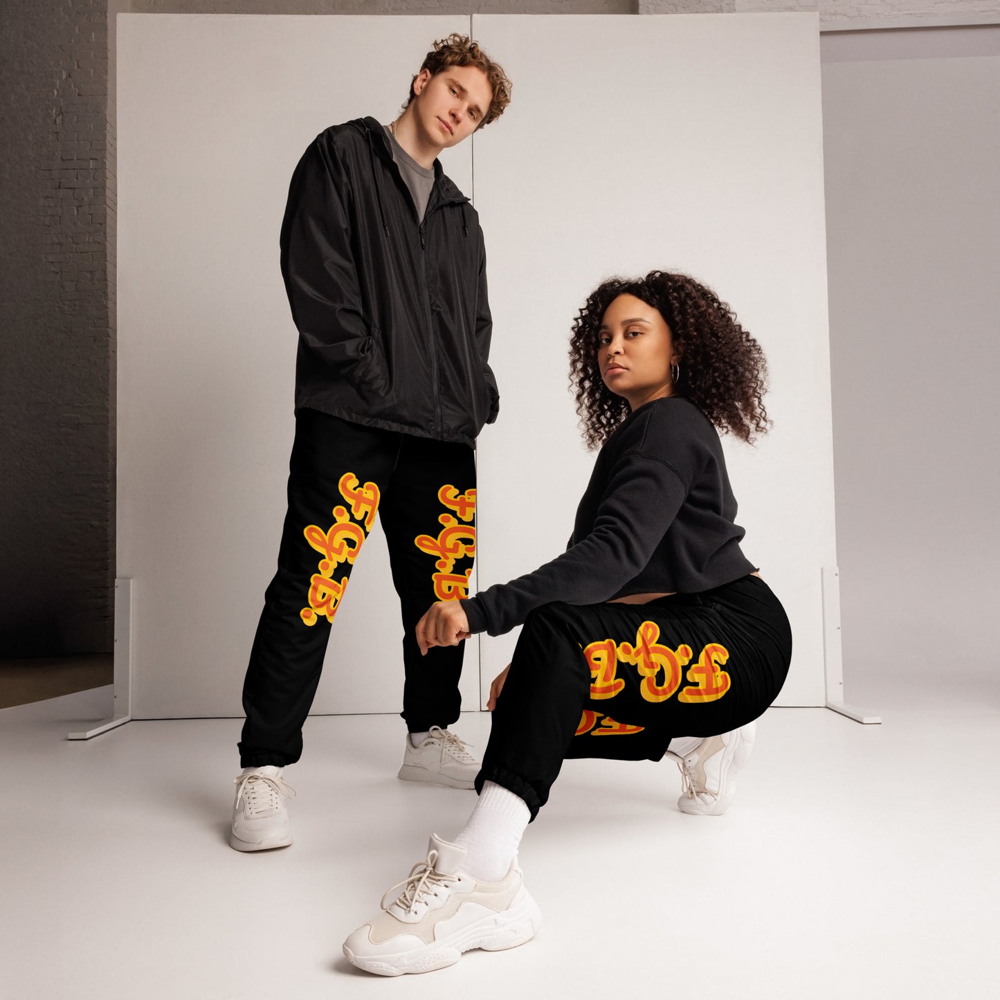 F.G.B. Unisex track pants (Orange)